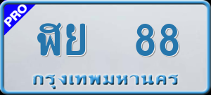 ทะเบียนรถ ฬย 88 ผลรวม 0