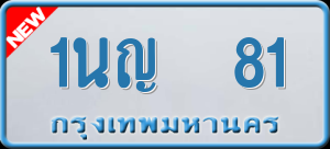 ทะเบียนรถ 1นญ 81 ผลรวม 19